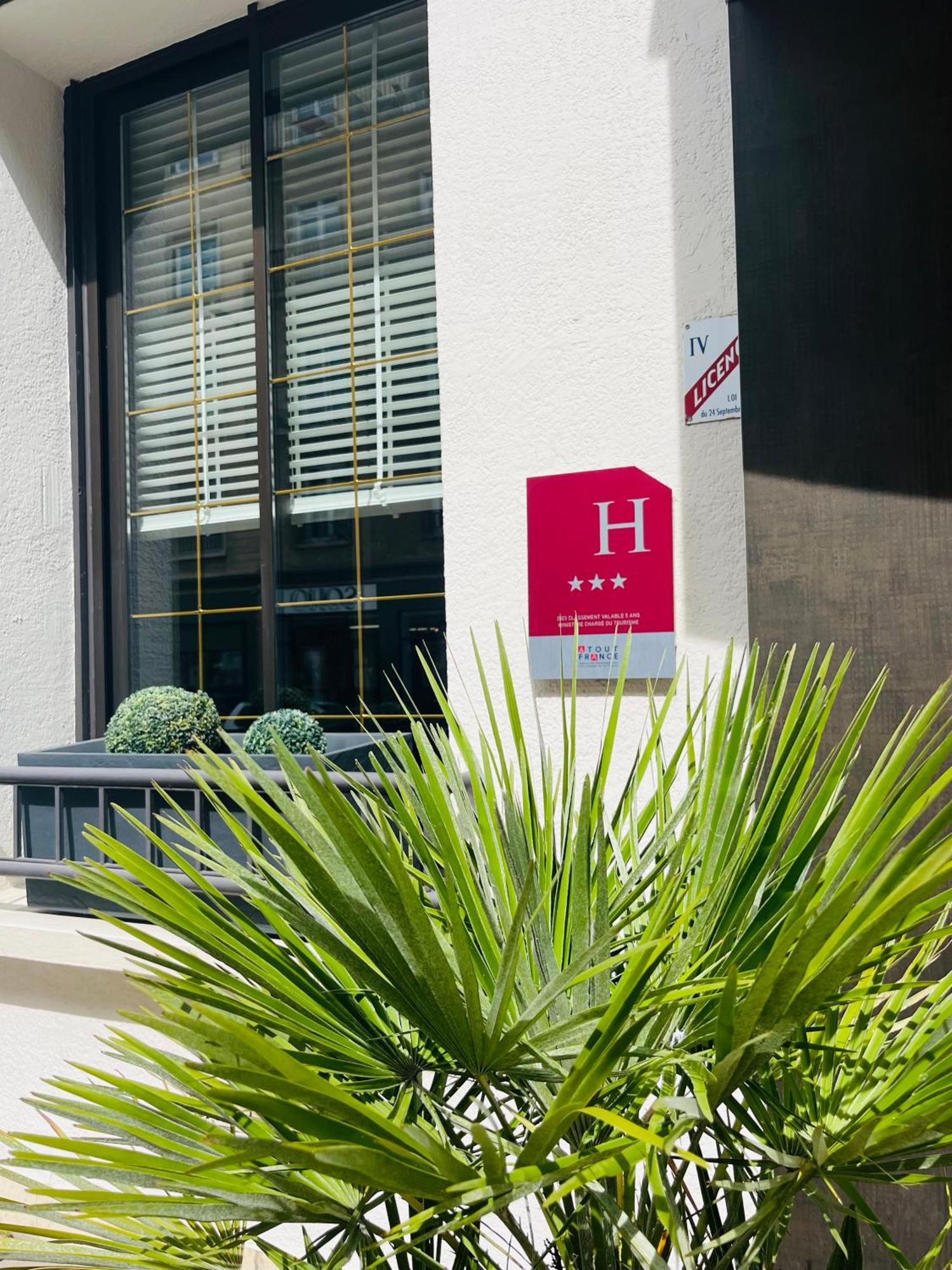 L'Hotel Bristol Caen Exterior foto